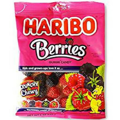 Haribo Happy Cherries Gummi Candy 5oz Bag - 12ct